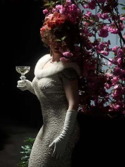 mysterious-woman-cocktail-dress