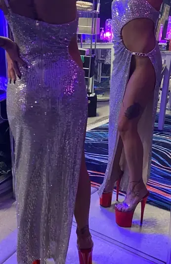 Silver-dress